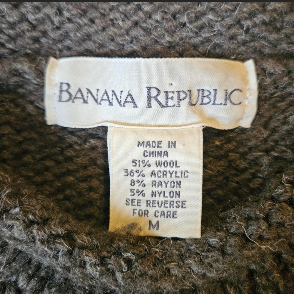 Women's Wool Patterned Sweater - image 2